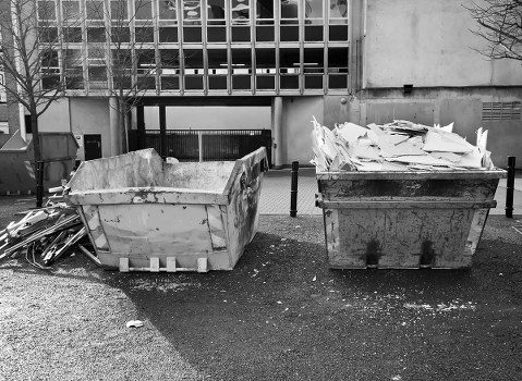 Residents disposing of old furniture in Charlton